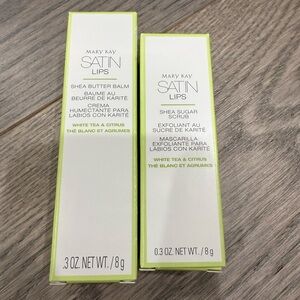 Mary Kay Shea Sugar Scrub and Butter Balm Duo White Tea and Citrus